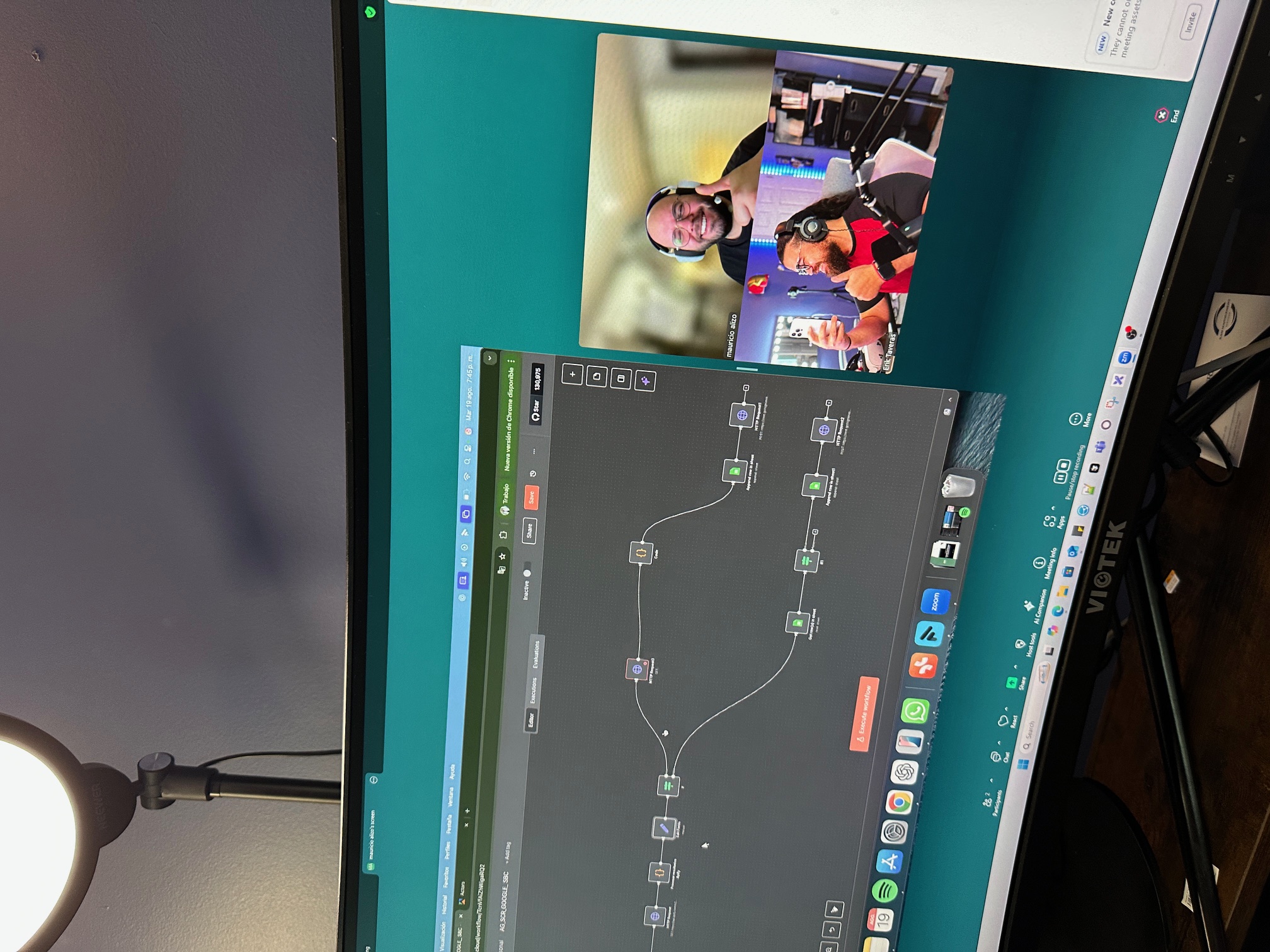 Sesión Zoom - N8N + WhatsApp